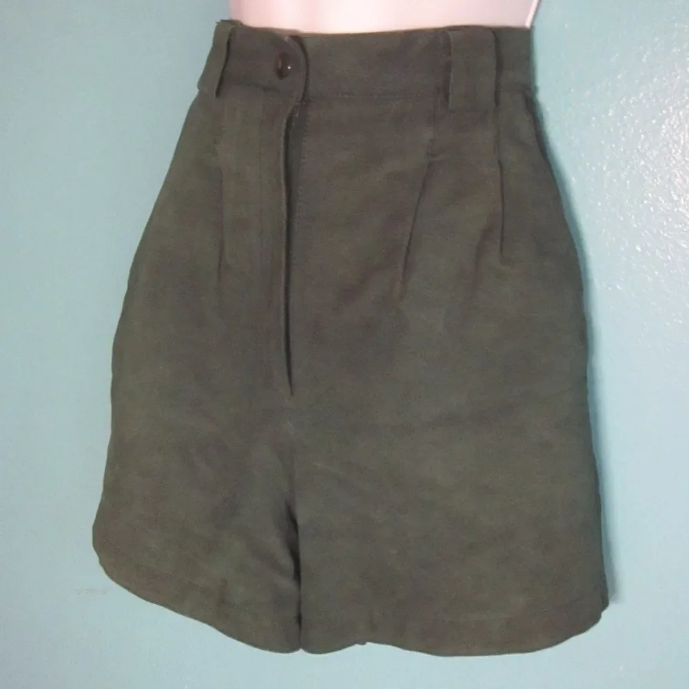 Vintage Leather Shorts Juniors Size 7 Jay Jacobs by ADA